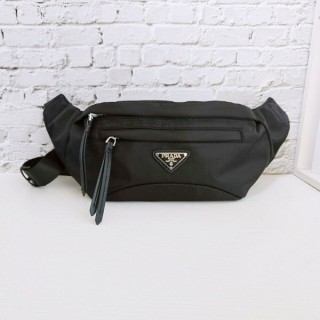 프** 고급 1BL011 테수토 나일론 벨트백 겸 힙색