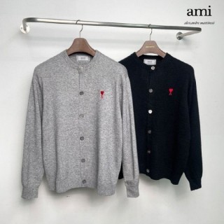 AM 스몰하트 유넥 라운드 가디건
