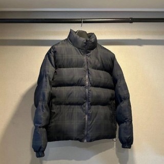 PL 타탄 체크 패딩 자켓