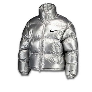 Nk 글로시 메탈 투웨이 패딩