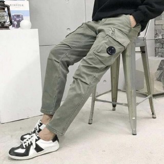 CP 기모 절개 카고 밴딩 팬츠