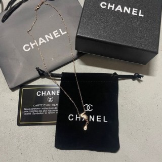 샤* 넘버5 목걸이 로즈골드