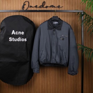 아* 스튜디오 봄버 블루종 재킷-앤트러사이트 그레이