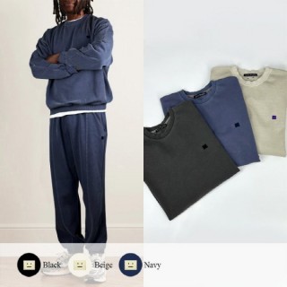 아* 마이크로 페이스 피그먼트 맨투맨 (남여공용)