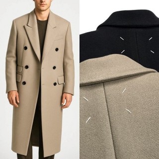 마* 더블 롱코트