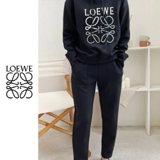 [ L] 자수 후드 기모세트 (여성)