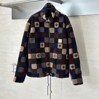 루* 다미에 플리스 블루종