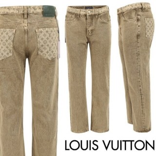 루* 모*그램 포켓 빈티지 스트레이트진 ☆봄 신상☆