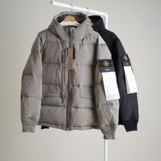 테크 포켓 후드 패딩자켓