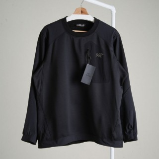 [ A ] 컨실 크루넥 풀오버 플리스 블랙