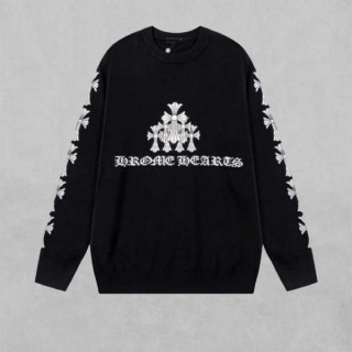 [ C ] 트리플 크로스 자카드 니트 풀오버