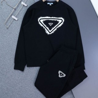 [ P ] 빅 프린팅 삼각로고 남여공용 트레이닝 세트 (남여공용)