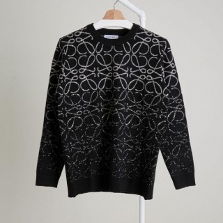 [ L ] 그라디언트 아나그램 울 니트 풀오버