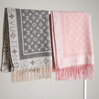 [ L ] 모노그램 에센셜 캐시미어 울 머플러