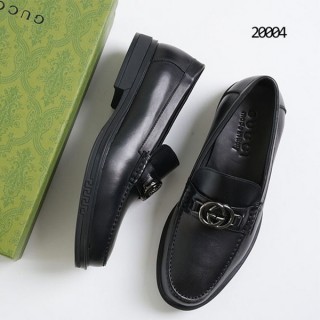 [ G ] GG 스틸로고 남성 레더 로퍼 (남성)