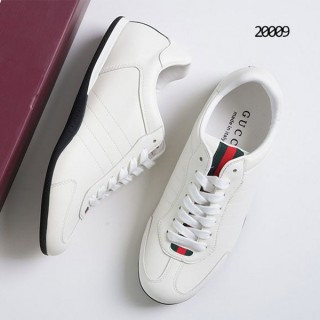 [ G ] 시프트 레더 스니커즈 화이트 (남성)