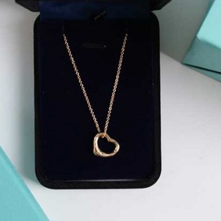 [ T ] 오픈 하트 펜던트 네크리스 목걸이
