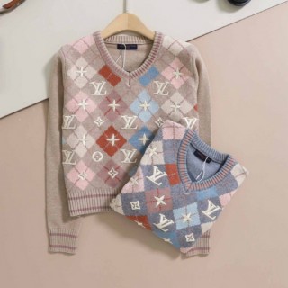 [ L.V ] 수입 3D 시그니처 아가일 풀오버 (여성)