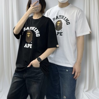 베* 컬리지 소매 포인트 반팔티 (남여공용)