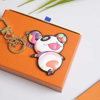 [ L ] 루* x 무* 타카시 슈퍼플랫 판다 키 홀더