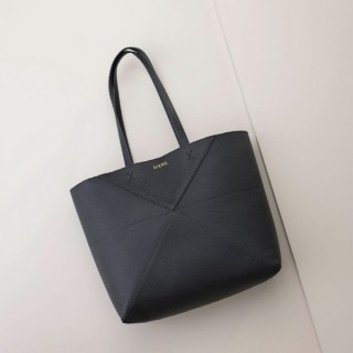 [ L ] 수입프리미엄급 미디움 퍼즐 폴드 토트 소프트 카프스킨