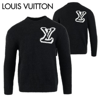 루* 로고 보카시 니트