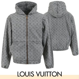 루* 모노 블랙 데님 오버핏 자켓