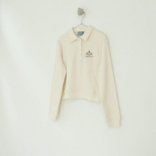 프** 엠브로이드 폴로 롱슬리브 - 수입 (여성)