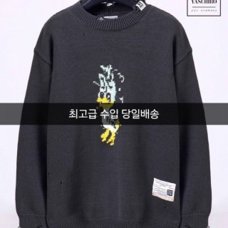 미* 디스트로이드 오버핏 니트