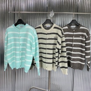 MU 크루넥 가디건