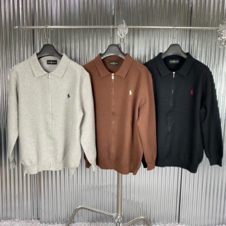 PL 풀 카라집업 니트