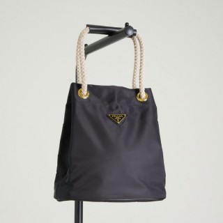 프* 마리너 리나일론 스몰 버킷백 블랙