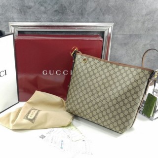 구* GG 엠블럼 미디엄 숄더백 (풀박스)