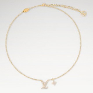 루* LV 아이코닉 에나멜 목걸이