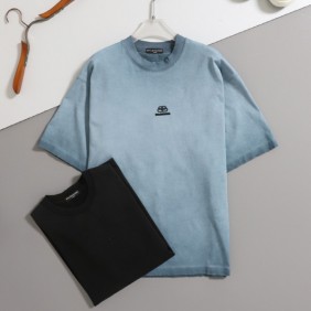 발* 수입 BB로고 빈티지 워싱 반팔 티셔츠