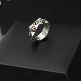 크* CH 펜타곤 플러스 링 반지